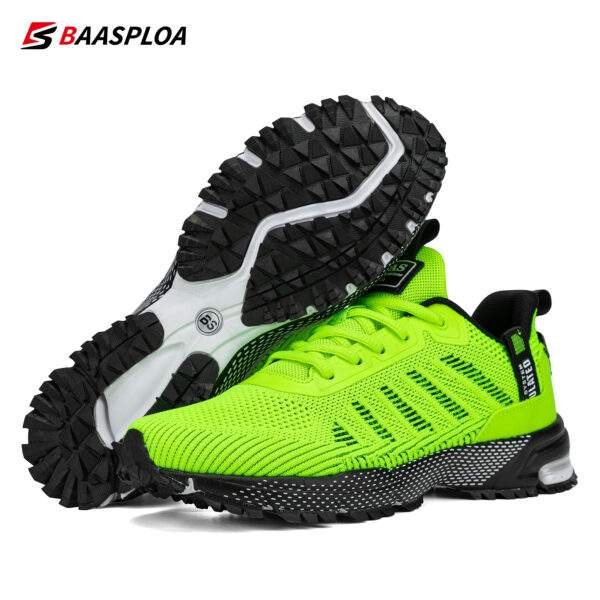 Baasploa Men’s Breathable Knitted Sports Shoes – Stylish, Lightweight for Running & Gym - Image 11