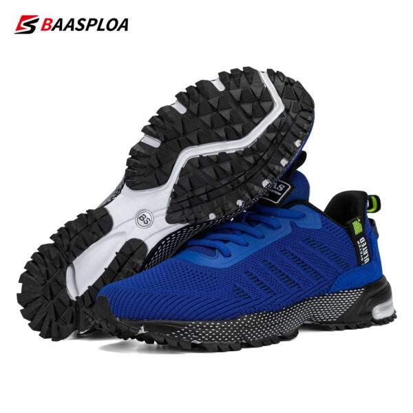Baasploa Men’s Breathable Knitted Sports Shoes – Stylish, Lightweight for Running & Gym - Image 15