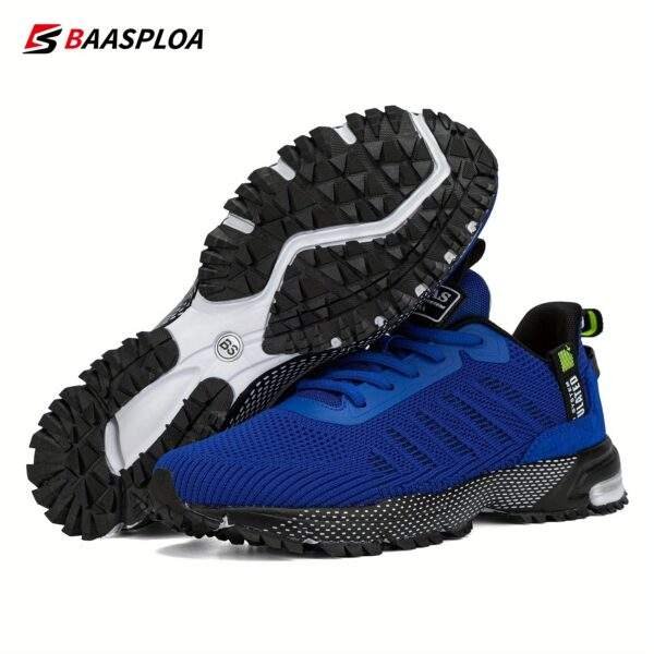 Baasploa Men’s Breathable Knitted Sports Shoes – Stylish, Lightweight for Running & Gym - Image 23