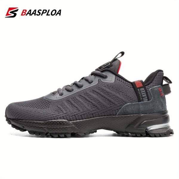 BAASPLOA Men’s Lightweight Breathable Mesh Running Shoes – Non-Slip Athletic Sneakers - Image 11