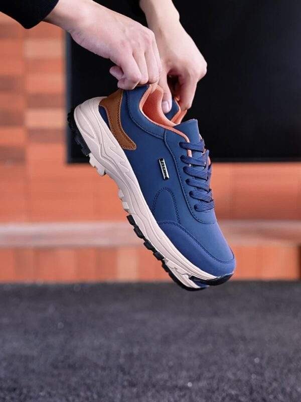 Men’s Trendy Lace-Up Sneakers – Comfy Non-Slip Casual Outdoor Shoes - Image 10