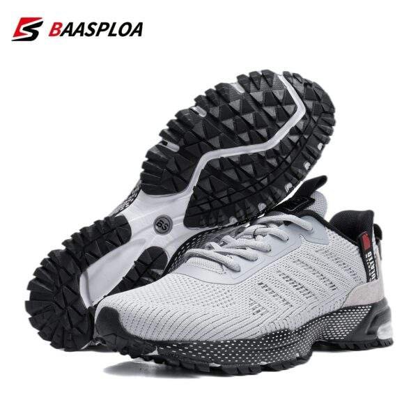 BAASPLOA Men’s Lightweight Breathable Mesh Running Shoes – Non-Slip Athletic Sneakers - Image 8