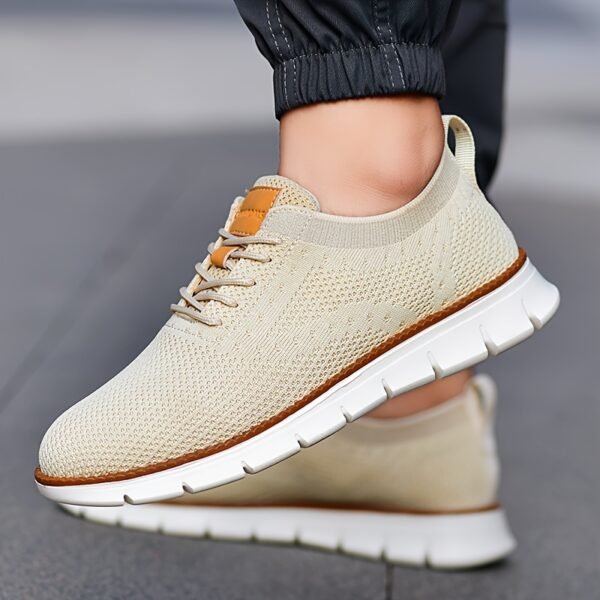 Men’s Business Casual Shoes – Breathable Lace-Up with Slip-Resistant EVA Sole - Image 20