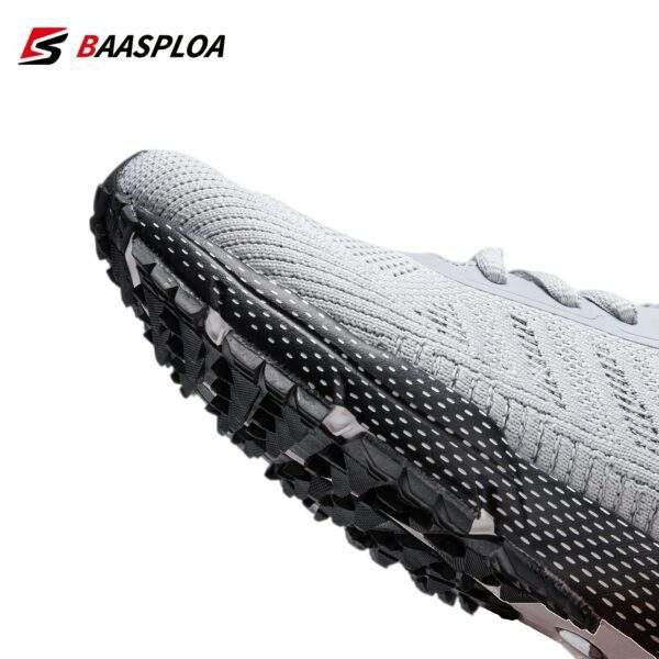 BAASPLOA Men’s Lightweight Breathable Mesh Running Shoes – Non-Slip Athletic Sneakers - Image 10