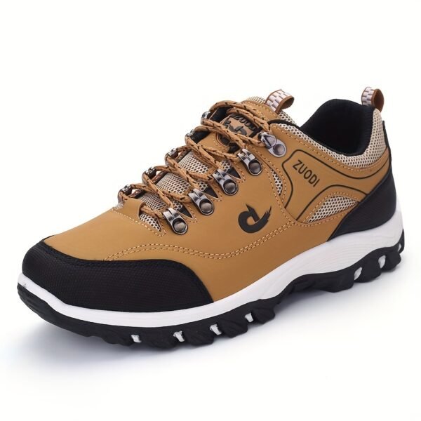 Plus Size Men’s Durable Lace-Up Hiking Boots – Non-Slip Soft Sole - Image 3