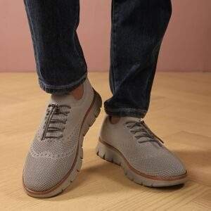 Men's Breathable Woven Knit Sneakers - Lightweight Stability Non-Slip Rubber Sole, EVA Cushioned Insole, Low-Top Lace-Up Design for Gym, Training & Casual Wear - All-Season Comfort, Shoe Insoles, Gym Footwear, Stylish Laceups, Flexible Fabric Upper, Outdoor Activities, Trendy Footwear, Durable Construction, Comfortable Footwear, Fitness Enthusiasts
