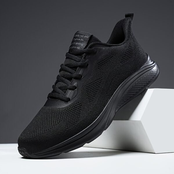 Men’s Navy Blue Breathable Running Shoes – EVA Sole, Lace-Up - Image 6