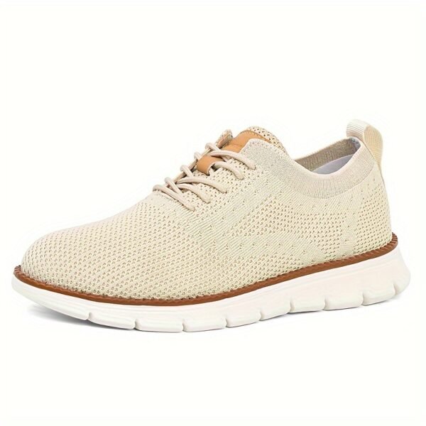 Men’s Business Casual Shoes – Breathable Lace-Up with Slip-Resistant EVA Sole - Image 25