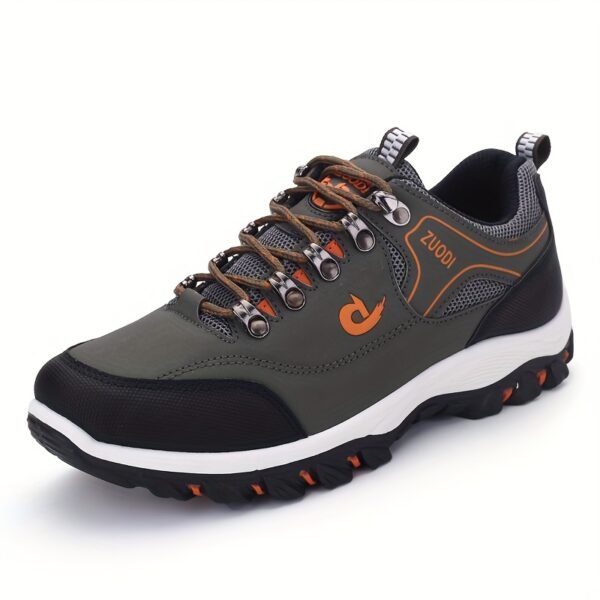 Plus Size Men’s Durable Lace-Up Hiking Boots – Non-Slip Soft Sole - Image 7