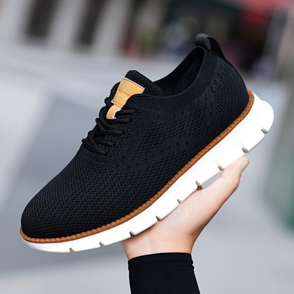 Men’s Business Casual Shoes – Breathable Lace-Up with Slip-Resistant EVA Sole - Image 12