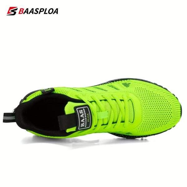 Baasploa Men’s Breathable Knitted Sports Shoes – Stylish, Lightweight for Running & Gym - Image 16