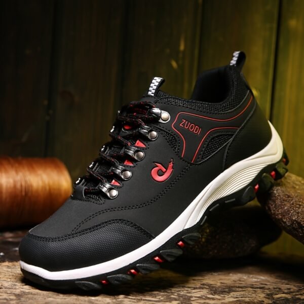 Plus Size Men’s Durable Lace-Up Hiking Boots – Non-Slip Soft Sole - Image 11
