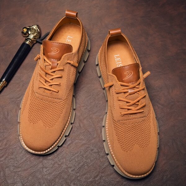 PLUS SIZE Lightweight Breathable Non-Slip Platform Shoes - Image 5
