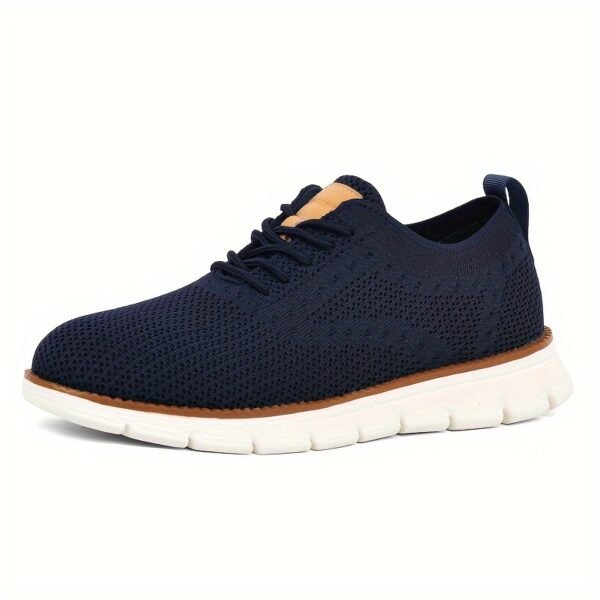 Men’s Business Casual Shoes – Breathable Lace-Up with Slip-Resistant EVA Sole - Image 23