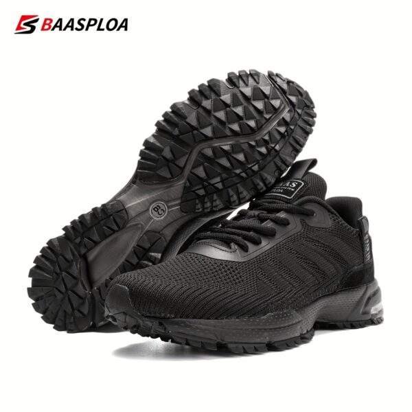 Baasploa Men’s Breathable Knitted Sports Shoes – Stylish, Lightweight for Running & Gym - Image 3