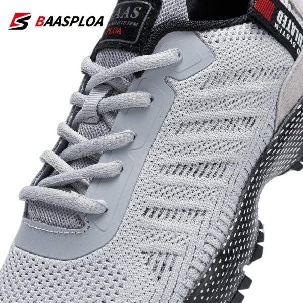 BAASPLOA Men’s Lightweight Breathable Mesh Running Shoes – Non-Slip Athletic Sneakers - Image 6