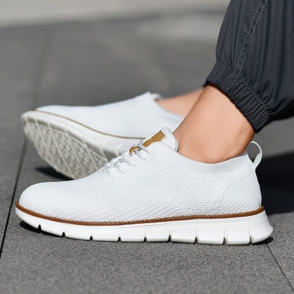 Men’s Business Casual Shoes – Breathable Lace-Up with Slip-Resistant EVA Sole - Image 16