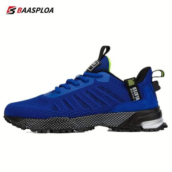 BAASPLOA Men’s Lightweight Breathable Mesh Running Shoes – Non-Slip Athletic Sneakers - Image 3