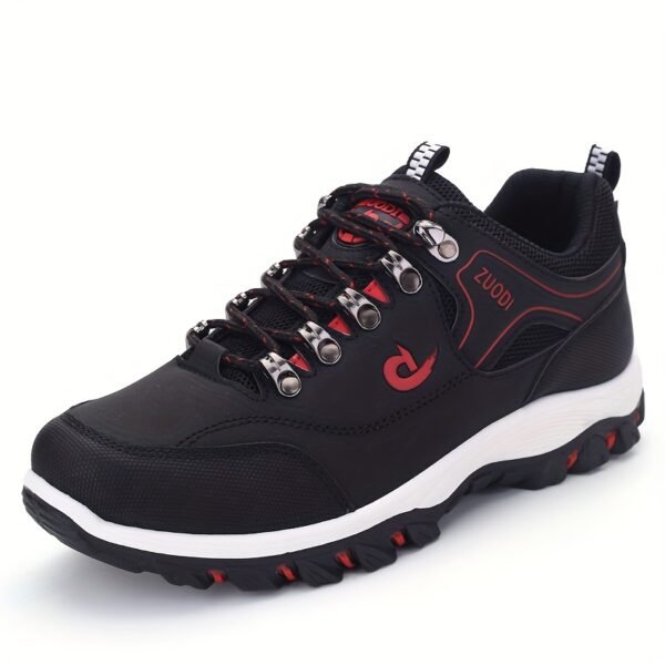 Plus Size Men’s Durable Lace-Up Hiking Boots – Non-Slip Soft Sole - Image 5