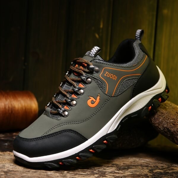 Plus Size Men’s Durable Lace-Up Hiking Boots – Non-Slip Soft Sole - Image 13