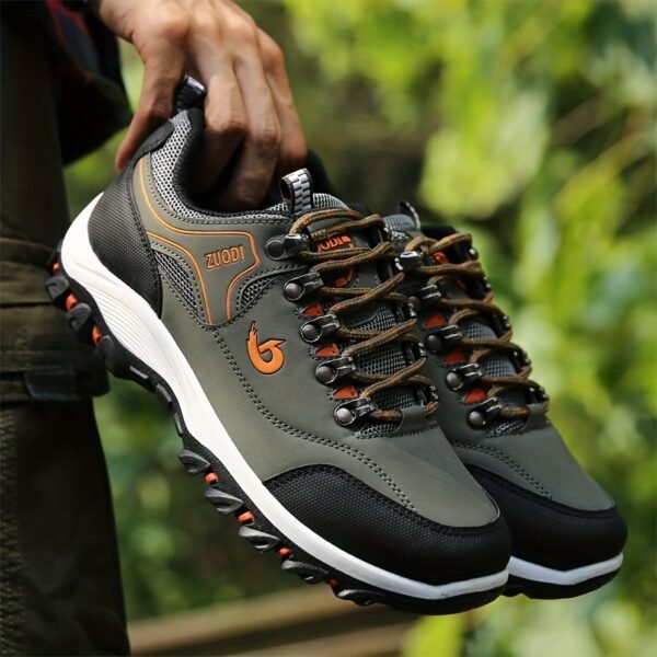Plus Size Men’s Durable Lace-Up Hiking Boots – Non-Slip Soft Sole - Image 6
