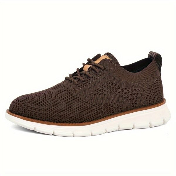 Men’s Business Casual Shoes – Breathable Lace-Up with Slip-Resistant EVA Sole - Image 24
