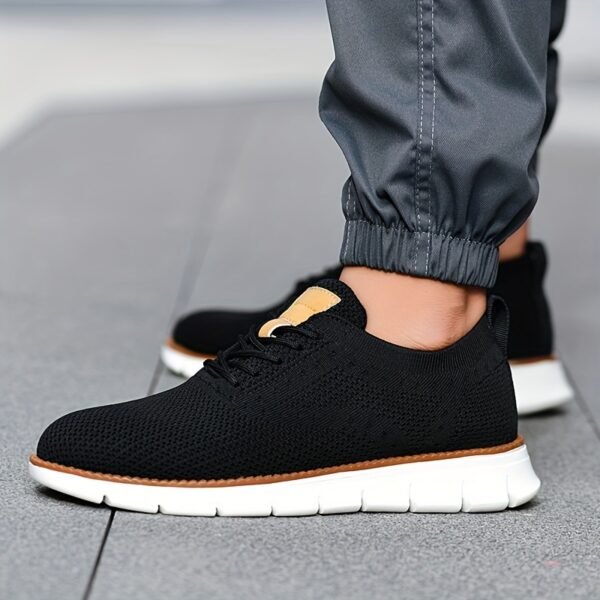 Men’s Business Casual Shoes – Breathable Lace-Up with Slip-Resistant EVA Sole - Image 31