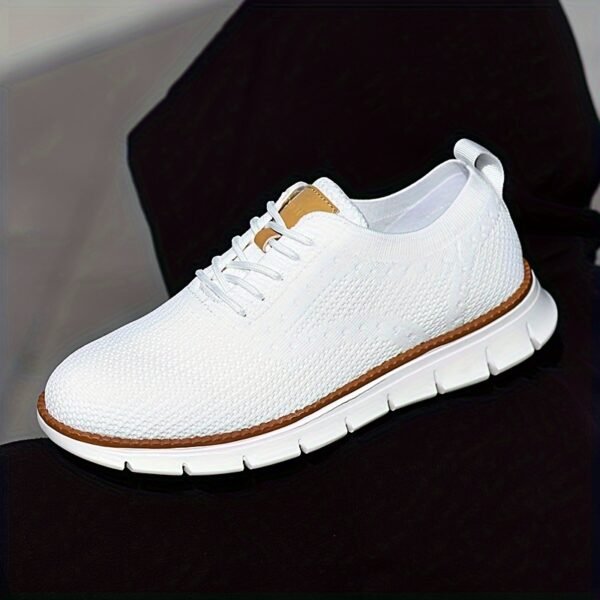 Men’s Business Casual Shoes – Breathable Lace-Up with Slip-Resistant EVA Sole - Image 21