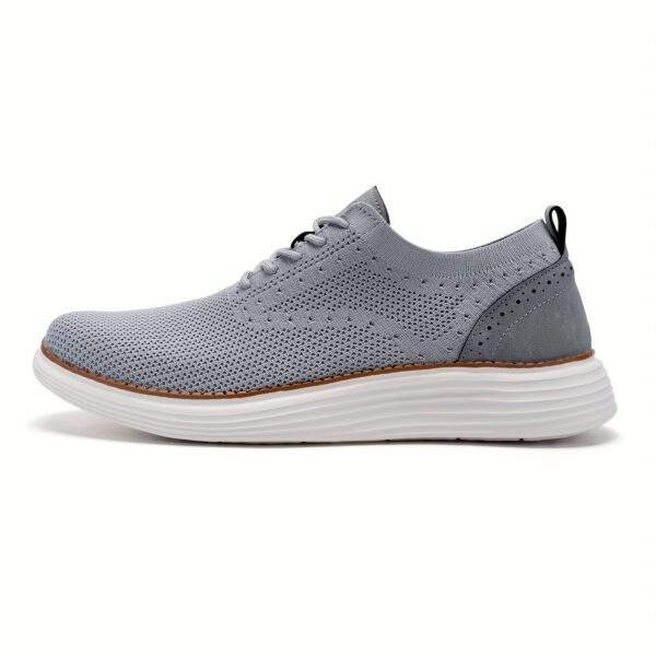 Men’s Breathable Mesh Sneakers – Comfortable Lace-Up Walking Shoes - Image 5