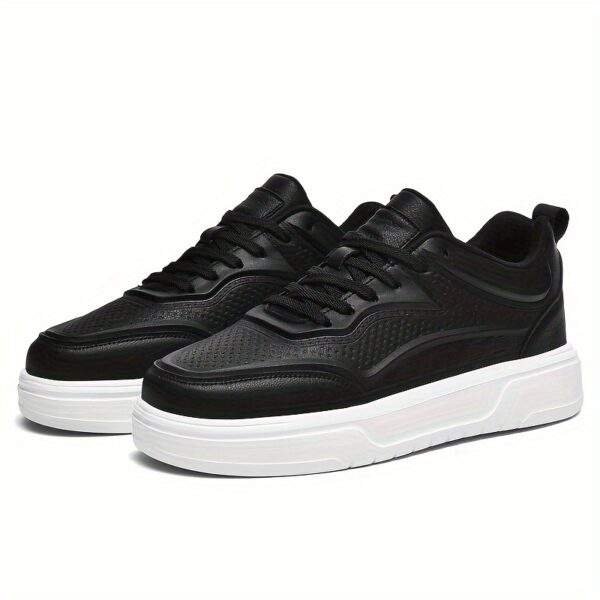 Men's Casual Low-top Grid Slip-on Shoes - Comfortable and Durable with Breathable Fabric Lining, Perfect for Daily Casual Wear, Hiking, Outdoor Activities, and Travel - Suitable for All Seasons - Image 5