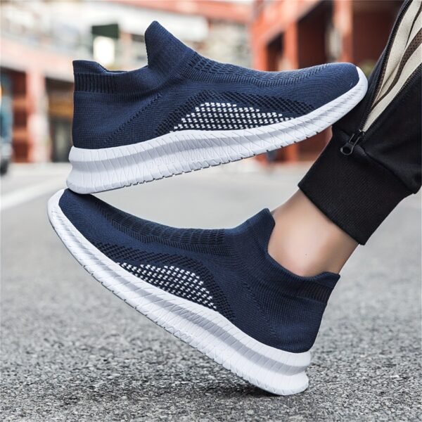 Men’s Breathable Casual Slip-On Sneakers – All-Season EVA Sole - Image 9