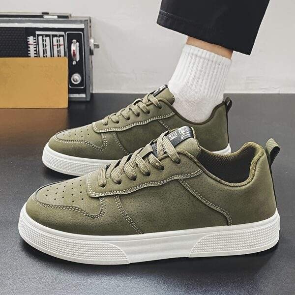 MAINALUN Men’s All-Season Casual Sports Sneakers – Low-Top Lace-Up Shoes - Image 7