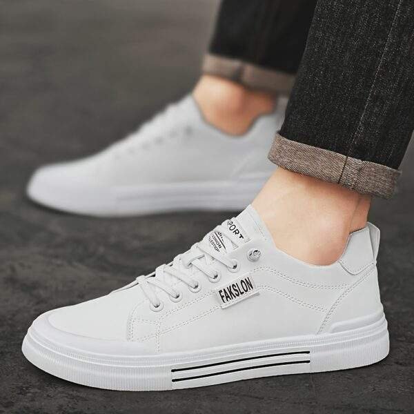 Men’s Casual Sneakers – Spring 2025 Versatile Low-Top Lace-Up Shoes - Image 6
