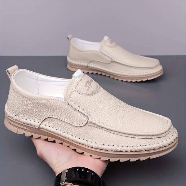 Men’s Summer Slip-On Oxford Shoes – Soft Sole Business Casual Footwear - Image 9