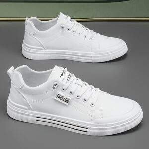 Men’s Casual Sneakers – Spring 2025 Versatile Low-Top Lace-Up Shoes