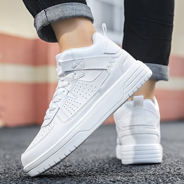 Men’s High-Top Lace-Up Sneakers – Durable Lightweight Casual & Sport Shoes - Image 8