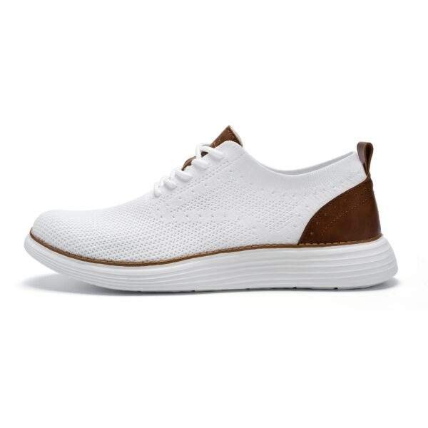 Men’s Breathable Mesh Sneakers – Comfortable Lace-Up Walking Shoes - Image 3
