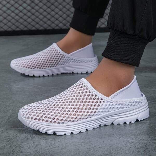 Men’s Lightweight Breathable Mesh Slip-On Sneakers – Quick-Dry Casual Shoes - Image 10