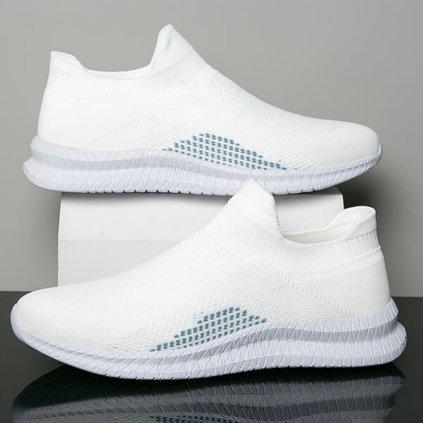 Men’s Breathable Casual Slip-On Sneakers – All-Season EVA Sole - Image 2