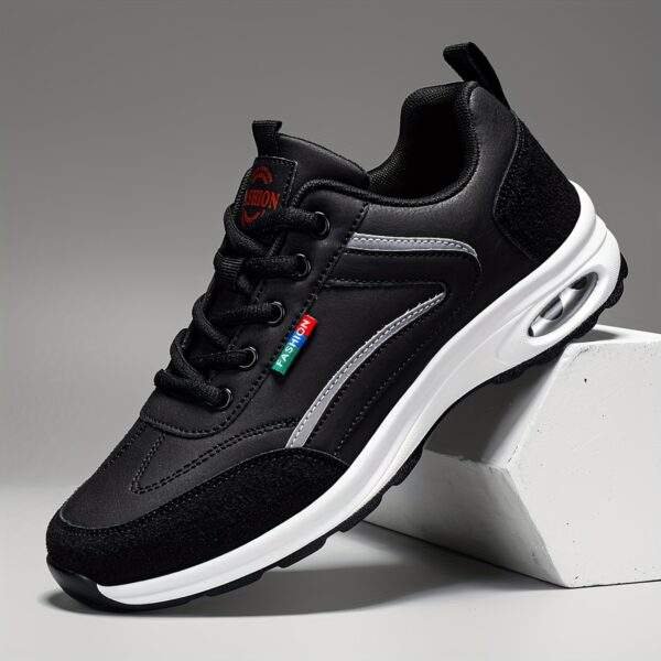 Men’s Stylish Casual Sneakers – Breathable Non-Slip Lace-Up Shoes