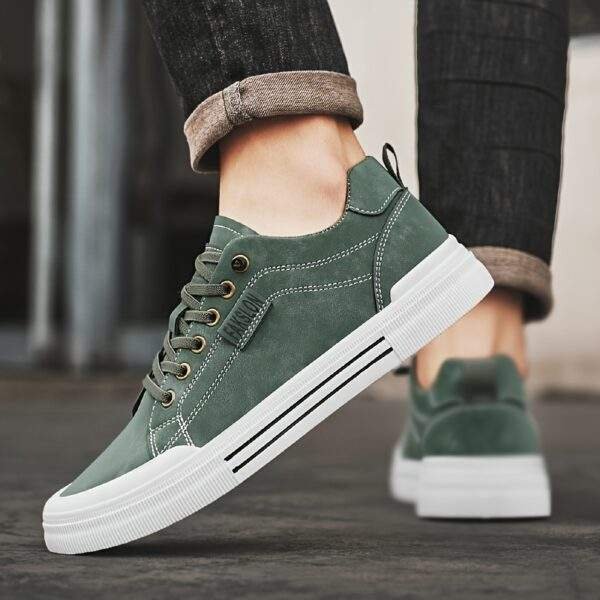 Men’s Casual Sneakers – Spring 2025 Versatile Low-Top Lace-Up Shoes - Image 12