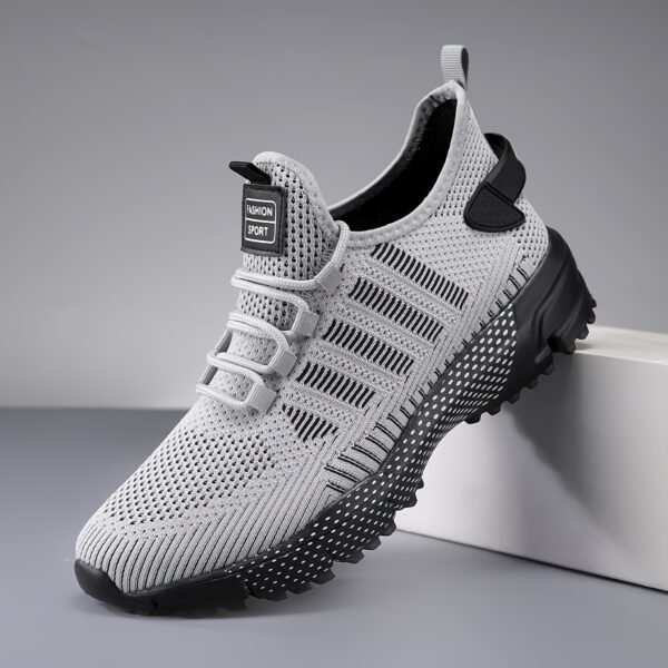 Men’s Breathable Non-Slip Sneakers – Casual Spring/Summer Outdoor Shoes - Image 2