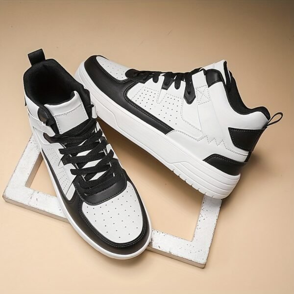 Men’s High-Top Lace-Up Sneakers – Durable Lightweight Casual & Sport Shoes - Image 5