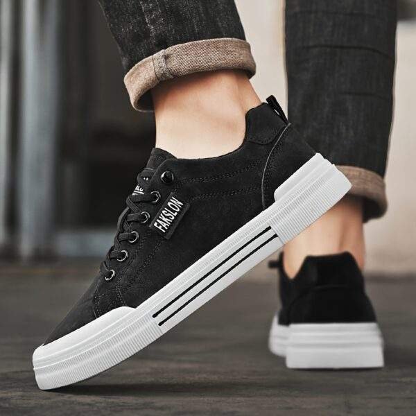 Men’s Casual Sneakers – Spring 2025 Versatile Low-Top Lace-Up Shoes - Image 11