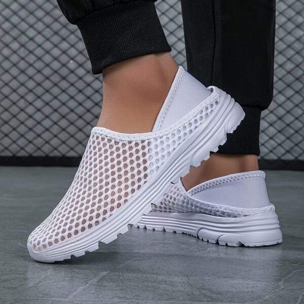 Men’s Lightweight Breathable Mesh Slip-On Sneakers – Quick-Dry Casual Shoes - Image 11