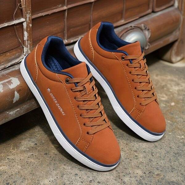 Men’s Trendy Casual Sneakers – Versatile & Comfortable Walking Shoes - Image 2
