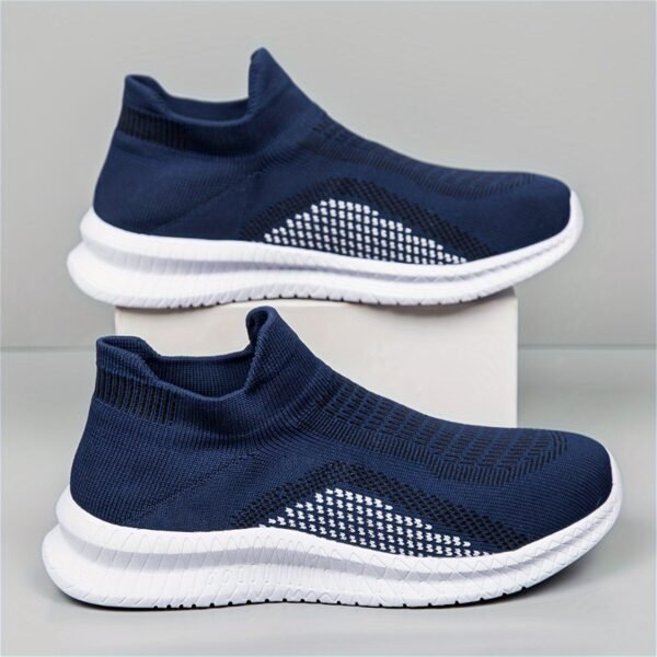 Men’s Breathable Casual Slip-On Sneakers – All-Season EVA Sole - Image 6