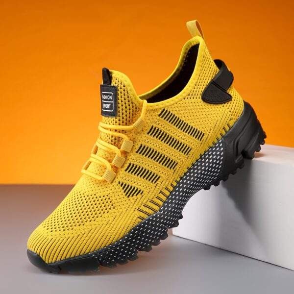 Men’s Breathable Non-Slip Sneakers – Casual Spring/Summer Outdoor Shoes