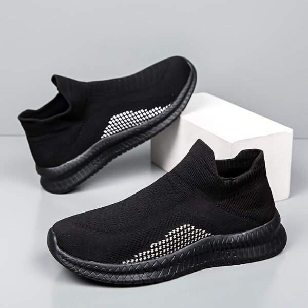 Men’s Breathable Casual Slip-On Sneakers – All-Season EVA Sole - Image 4