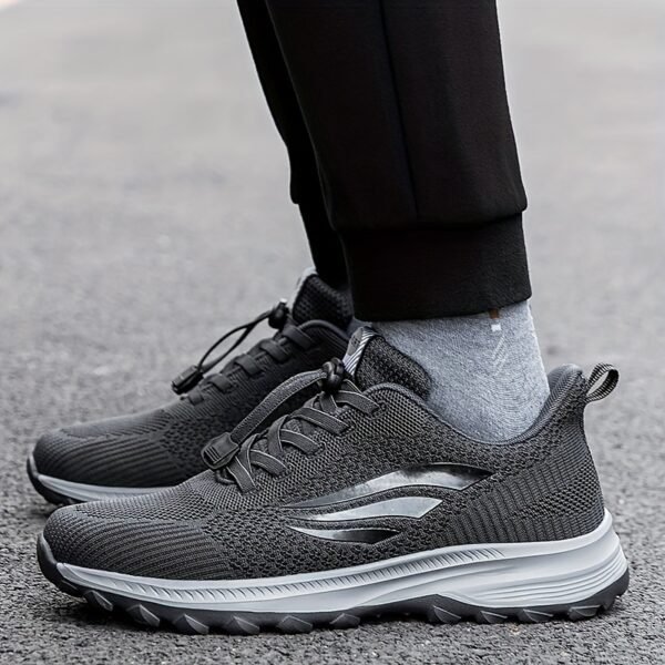 Men’s Breathable Running Shoes – Lightweight Low-Top Lace-Up with MD Sole - Image 6